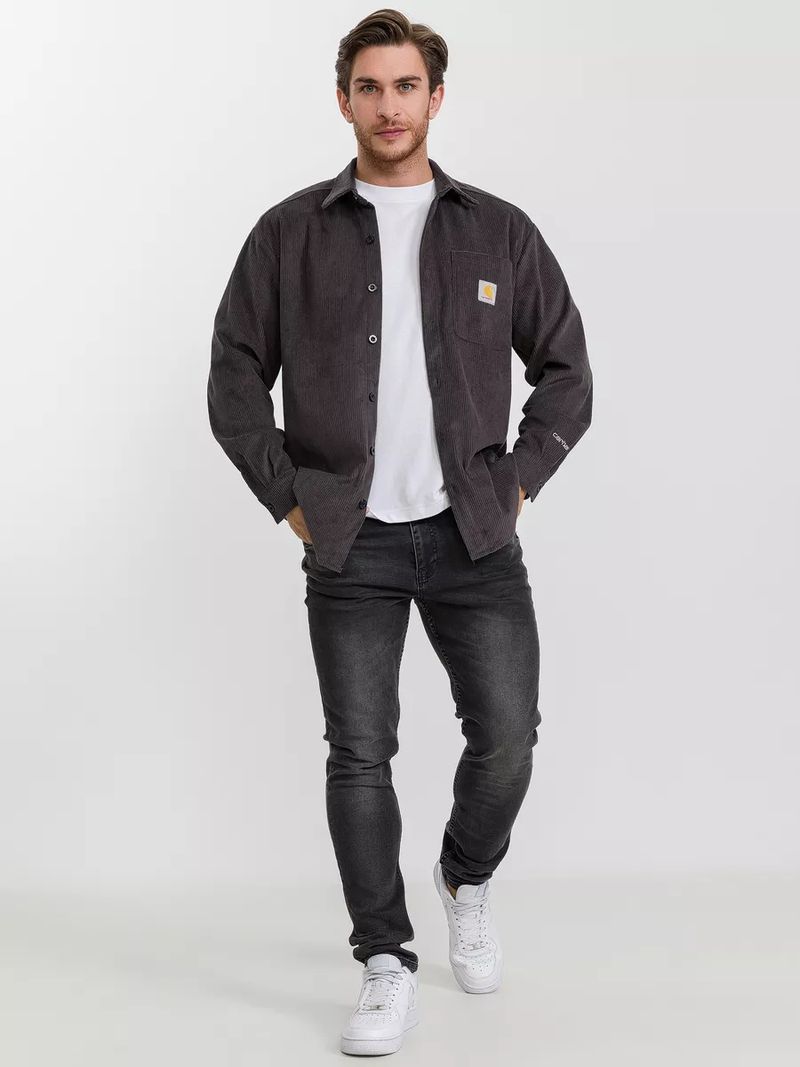Рубашка оверсайз вельветовая легкая carhartt 225341856 Рубашка оверсайз вельветовая легкая carhartt 225341856