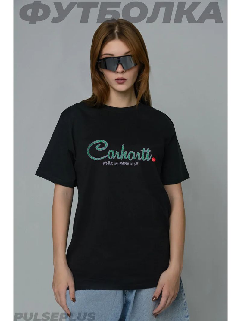 Футболка оверсайз Carhartt WIP / Кархартт 249007602 Футболка оверсайз Carhartt WIP / Кархартт 249007602