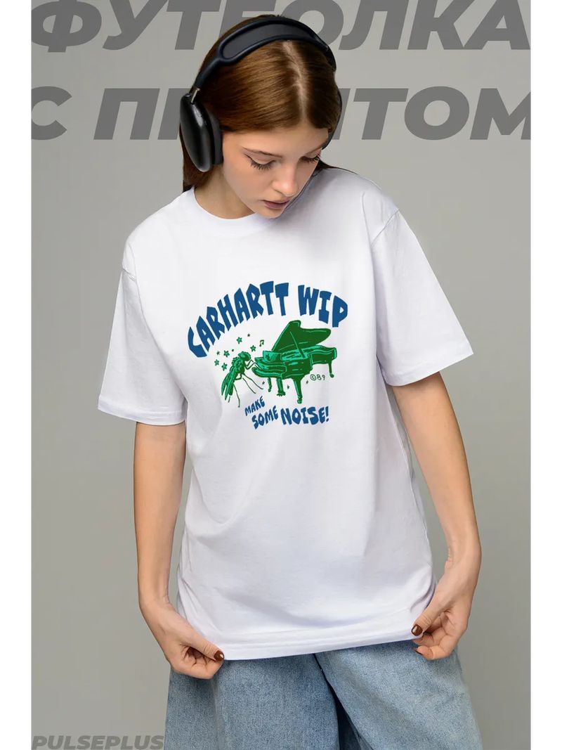 Футболка с принтом Carhartt WIP 249007649 Футболка с принтом Carhartt WIP 249007649