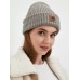 Шапка зимняя бини с подворотом 306378384